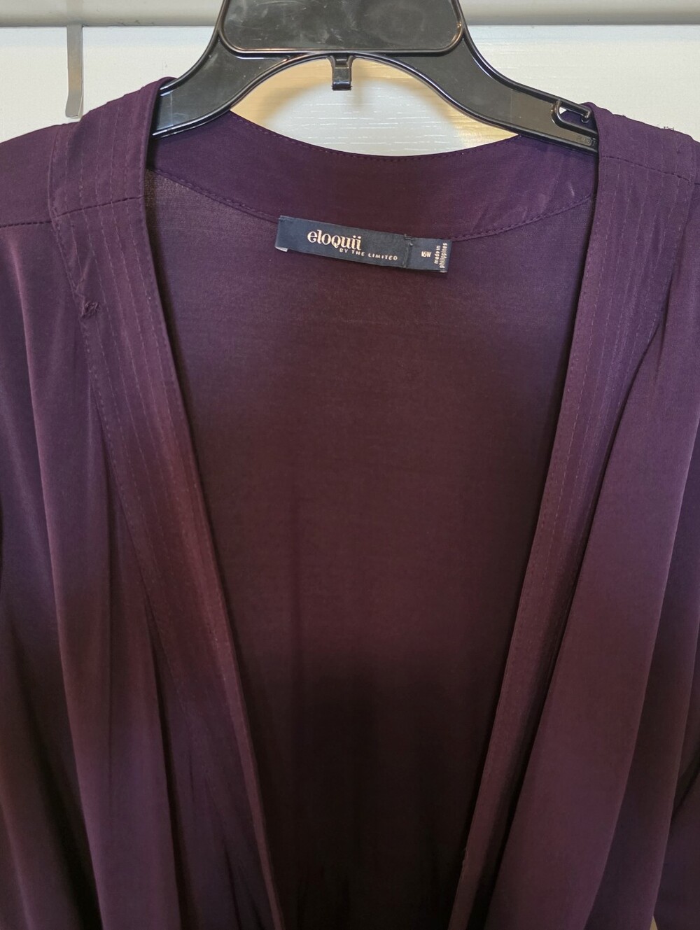 Purple Wrap Dress